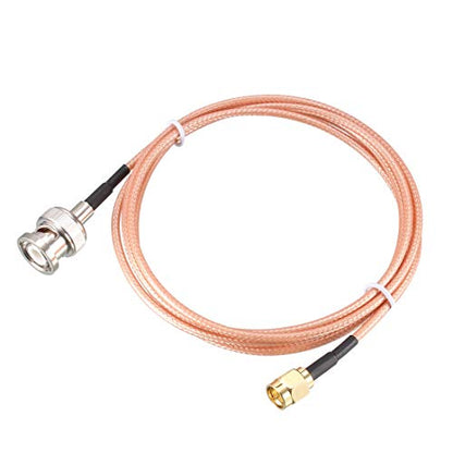 uxcell RG316 Coaxial Cable with BNC Male to SMA Male Connectors 50 Ohm 6 Ft - size: 6 Feet
