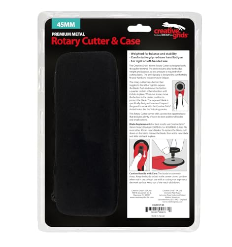 Creative Grids 45mm Rotary Cutter with Case
