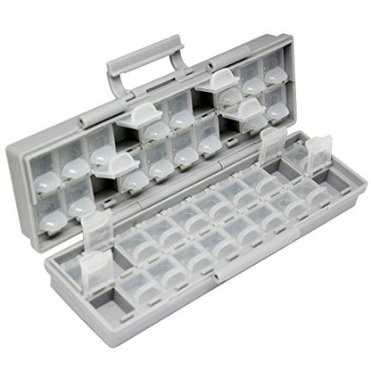 4 units AideTek BOX-ALL 40 Individual Compartments Organizer The Flexible Solution for Mixed Small Parts - style: 4BOXALL40