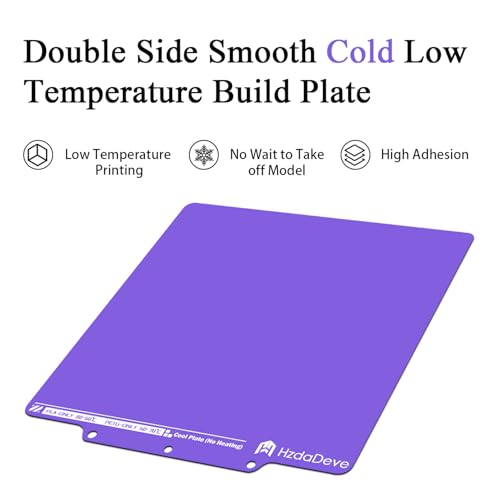 Cool Plate for AD5X/5M/5M Pro Cold Low Temperature Build Plate - color: Purple, size: AD5X/5M/5M Pro