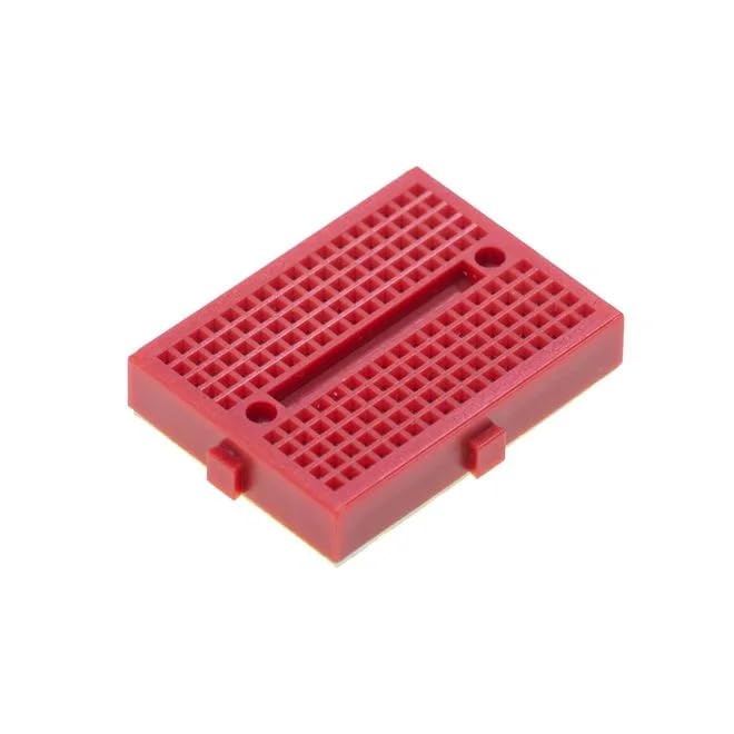 Colorful 6-Pack Mini Breadboard Set - Ideal for Quick Prototyping and Neat Circuit Project - Self-Adhesive with 170 Holes