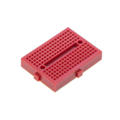 Colorful 6-Pack Mini Breadboard Set - Ideal for Quick Prototyping and Neat Circuit Project - Self-Adhesive with 170 Holes
