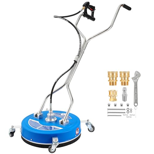 RIDGE WASHER 20’’ Pressure Washer Surface Cleaner with Dual Handle - size: 20 Inch