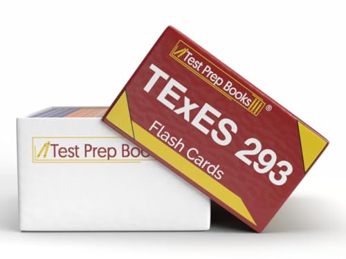 TExES Science of Teaching Reading 293 Study Cards: TExES Science of Teaching Reading Exam Prep and Practice Test Questions [Full Color Cards]