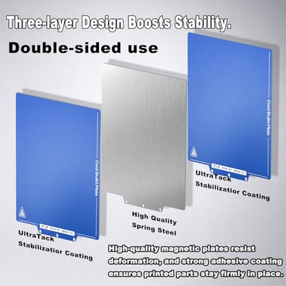 Cold Texture PEI Build Plate for AD5X/5M/5M Pro, Neptune 3 Pro/4 - size: 235x235mm(5M)