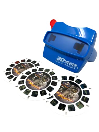 WARM FUZZY Space 3D Viewfinder | 3 Reels & 21 HD 3D Images - color: Space