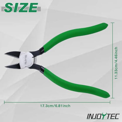 Precision Side Cutter 7 Inch Wire Cutting Diagonal Wire Cutters - size: 7”