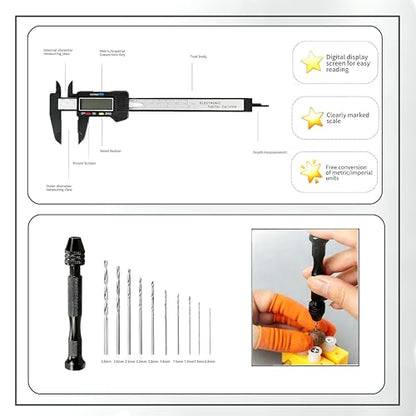3D Printer Tools Kit,214 PCS 3D Printing Accessory Tools Kit - style: 214 PCS 3D Printer Tools Kit
