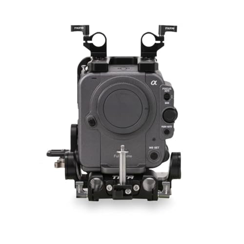 Tilta Advanced Kit Compatible with Sony FX6 | Includes: Camera Cage | Quick Release Baseplate | Side Arm | Multi-Functional Top Plate | Battery Plate - style: Advanced Kit (V-Mount)