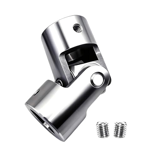 BORDSTRACT 14mm to 14mm Universal Joint Coupling D28 L70 - size: D28-L70-H14, style: No Keyway
