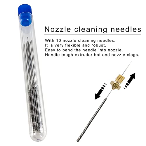 Nozzles 25 pcs 3D Printer Extruders Brass Nozzles - size: V5/V6 Brass, style: Kit: 0.4 Nozzles