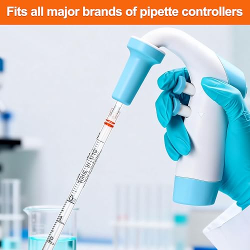 10ml Serological Pipettes,Polystyrene Plastic Serological Pipettes - Individually Packaged, Pack of 50 - size: 10ml-50pcs
