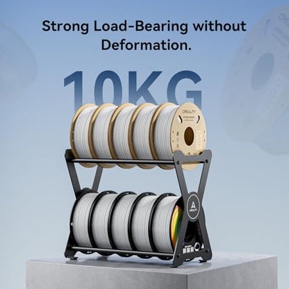 Creality Filament Storage Box 10KG, 3D Filament Dryer with Magnetic Closure, Moisture-Proof & Damp-Proof, Large Capacity Rack & Resin Sealed Dust Cover, Easy Access - style: Filament Storage Box 10kg Capacity