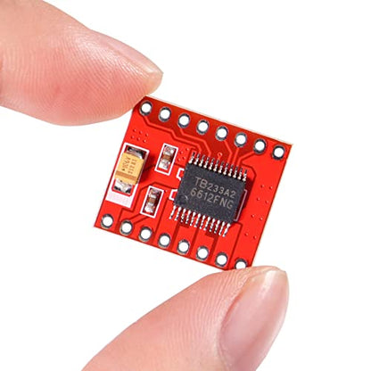 DIANN 3pcs TB6612FNG Dual DC Stepper Motor Driver Module 1.2A Peak 3.2A Better Than L298N