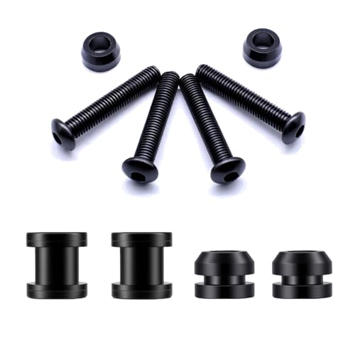 H-D Quick Release kit Sissy Bar Detachable Two-Up Luggage Rack Docking Hardware Fit for Harley Street XG500 750 2015-2020 Black - color: black#4