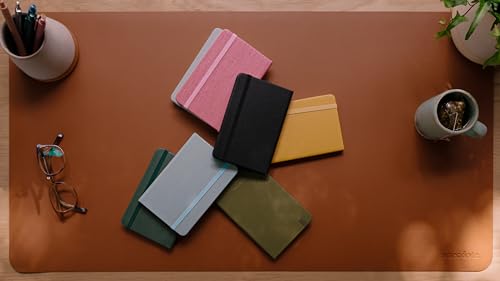 Anecdote Journal, Small Notebook (5.5"x3.5" Pocket Size) 192 Lined Pages - color: Evergreen, size: 5.5" x 3.5"