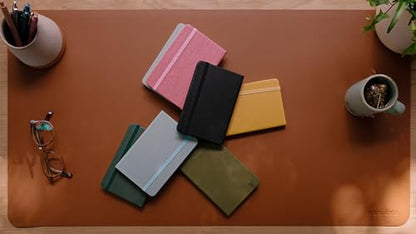 Anecdote Journal, Small Notebook (5.5"x3.5" Pocket Size) 192 Lined Pages - color: Evergreen, size: 5.5" x 3.5"