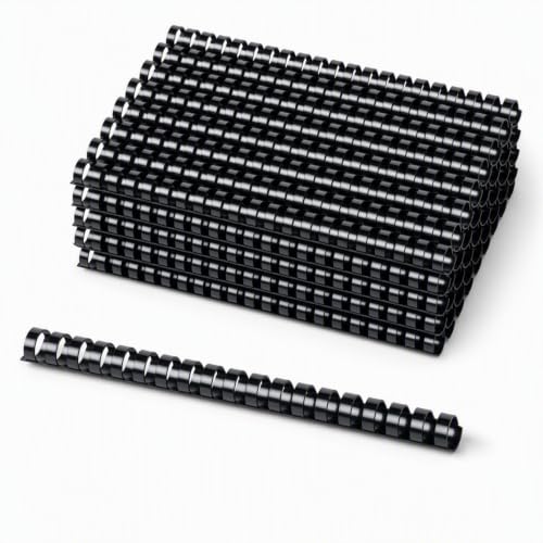 Binding Combs 100 Pack, 3/4 Inch Plastic, Holds 150 Sheets - Performore - size: 3/4 Inch