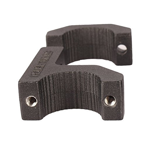 House Tuning 1.0 inch Holder Clamp Aluminum (25mm Diameter) Tube Clamps Mount Bracket Horizontal Bar Clamp kit for Work Light Bar(2pcs-1.0" Clamp) - size: 1.0"