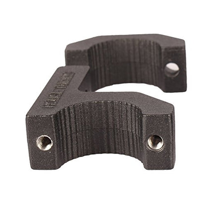 House Tuning 1.0 inch Holder Clamp Aluminum (25mm Diameter) Tube Clamps Mount Bracket Horizontal Bar Clamp kit for Work Light Bar(2pcs-1.0" Clamp) - size: 1.0"