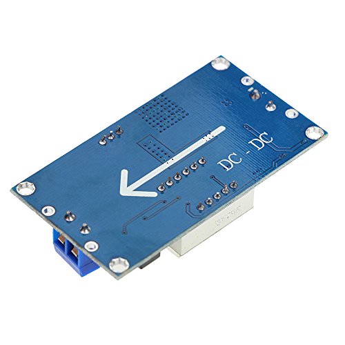 2 Pack LM2596 Buck Converter, Switching Regulator Module DC to DC Voltage Step Down Synchronous Adjustable 36V 24V to 12V 5V DIY LM2596S Power Supply Stabilizer Circuit with LED Display