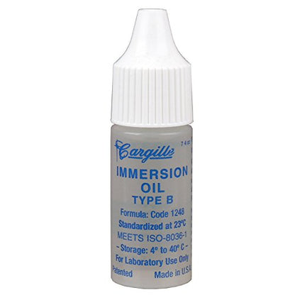 AmScope ML-B Cargille- Compound Microscope Immersion Oil, 1/4 Oz
