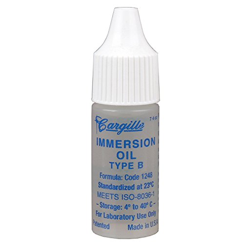 AmScope ML-B Cargille- Compound Microscope Immersion Oil, 1/4 Oz