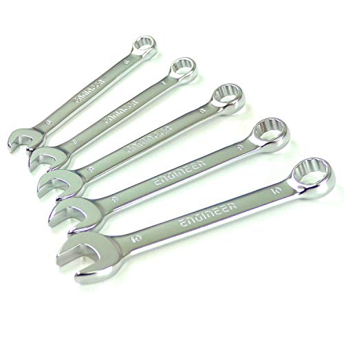 ENGINEER TS-07 Engineer Combination Spanner Set, Large, Set of 5 - color: 6/7/8/9/10mm