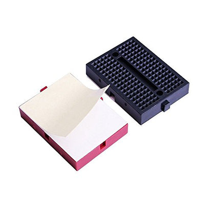 HiLetgo 6pcs SYB-170 Mini Breadboard Colorful Breadboard Small Plates (Pack of 2) - size: Small (Pack of 2)