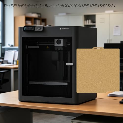 PEI Sheet for Bambu Lab A1/X1/X1C/P2S/P1P/P1S Build Plate