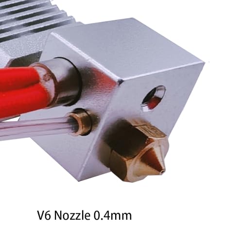 16Pcs V6 Nozzles 0.4mm Compatible for E3D V5 V6 Hotend, V6 Nozzle 0.4mm Compatible with ANYCUBIC I3 Mega A8 Prusa I3 MK3/MK3S 3D Printer Extruders Brass Nozzles, - style: 16Pcs V6 Nozzles 0.4mm