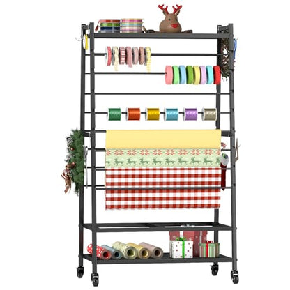Ribbon Holder-Ribbon Organizer, Double-Sided Ribbon Holder Organizer Rack