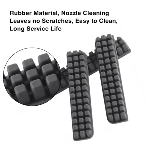 10-Pack Silicone Nozzle Cleaning Brush, for Bambu Lab A1