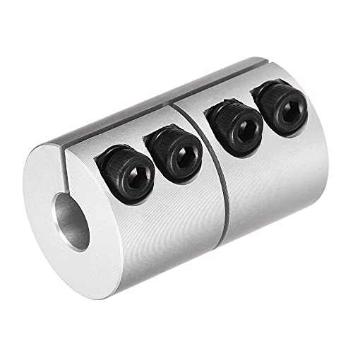 uxcell 2pcs 8mm to 9mm Shaft Coupling 25mmx40mm Coupler Aluminum Alloy Joint Motor for 3D Printer CNC Machine DIY Encoder - size: 9mm x 8mm
