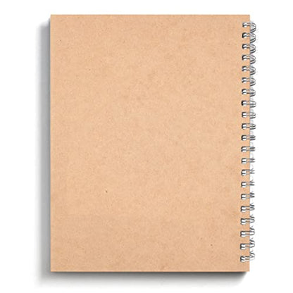 Vela Sciences Advanced W7-D Expanded Wirebound Lab Notebook, 9.25 x 11.75 in (23.5 x 30 cm), 144 Pages, Double Wire Looped, 70lb Heavyweight Paper (1-Pack, Dot+) - style: Dot +