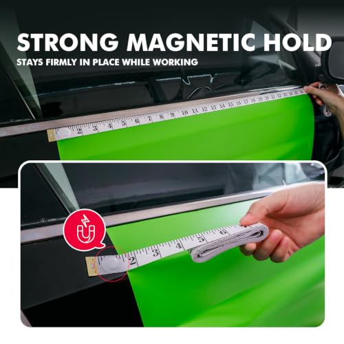 FOSHIO 2-Pack Soft Magnetic Measuring Tape 300cm/120inch