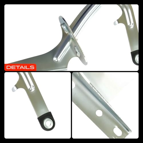 A-Premium Set of 2 Front Driver and Passenger Hood Hinges