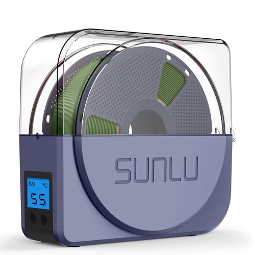 SUNLU 3D Printer Filament Dryer Boxer S1 Plus, Blue Grey - color: S1 Plus Bluegrey