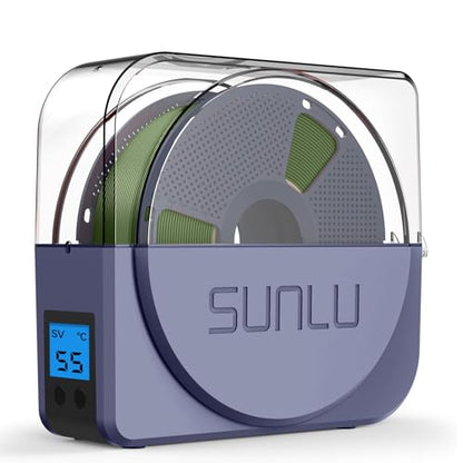 SUNLU 3D Printer Filament Dryer Boxer S1 Plus, Blue Grey - color: S1 Plus Bluegrey