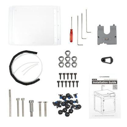 FLASHFORGE Adventurer 5M 3D Printer Enclosure kit, DIY Design, Reduce Noise, Increase Safety and Odor Isolation, Supports Printing High Temperature Filaments, Like ASA and PC