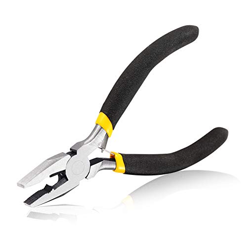 SPEEDWOX Mini Linesman Pliers Wire Cutters 4.5 Inches Screw Bolt - size: Linesman Pliers