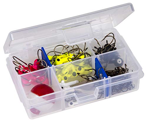 Flambeau Outdoors 1002 Tuff Tainer 6 Compartments, 2 Zerust Dividers, Clear