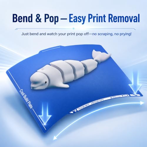 Cold Build Plate for Bambu Lab X2D P2S P1S P1P X1C X1E A1 - size: 257*257mm