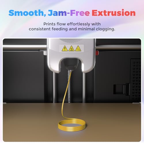 Flashforge 3D Printer Filament Silk PLA 1.75mm 1kg Spool-Dimensional Accuracy +/- 0.02mm (Gold) - color: Gold