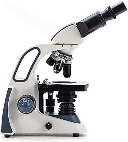SWIFT SW380B 40X-2500X Magnification, Siedentopf Head, Research-Grade Binocular Compound Lab Microscope with Wide-Field 10X and 25X Eyepieces, Mechanical Stage, Ultra-Precise Focusing - style: SW380B