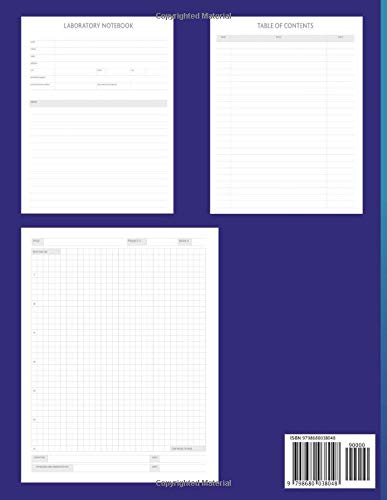 Laboratory Log Book: Lab Notebook for Research and Science Students