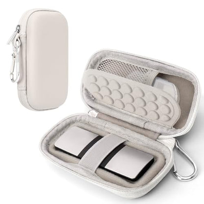 Heart Rate Monitor Case Compatible with KardiaMobile 6L & 1L, Beige - color: Beige