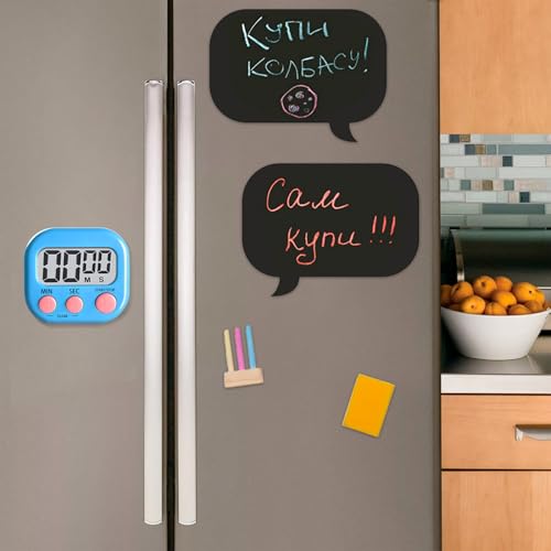 48 Pcs Digital Kitchen Timer Bulk Small Magnetic Backing Stand