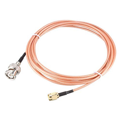 uxcell RG316 Coaxial Cable with BNC Male to SMA Male Connectors 50 Ohm 8 Ft - size: 8 Feet