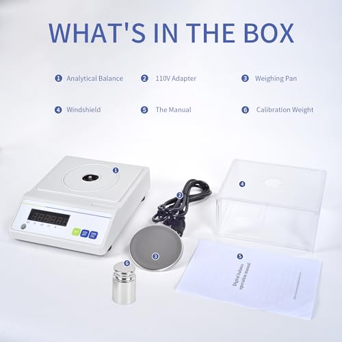 Lab Scale 0.001g*100g High Precision Analytical Balance .001g Scale - size: 0.001g,100g
